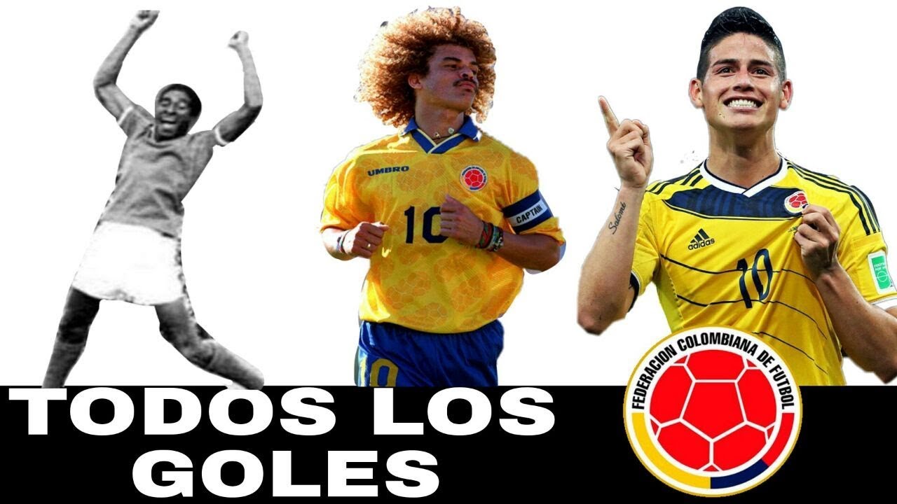 Todos los goles de Colombia en las Copas del Mundo | 1962-2014