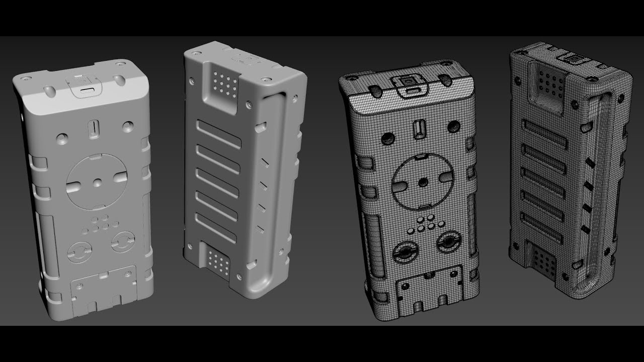 Hard Mesh plugin for 3Ds max. Part 2.