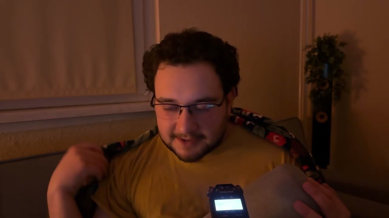 my first ASMR video