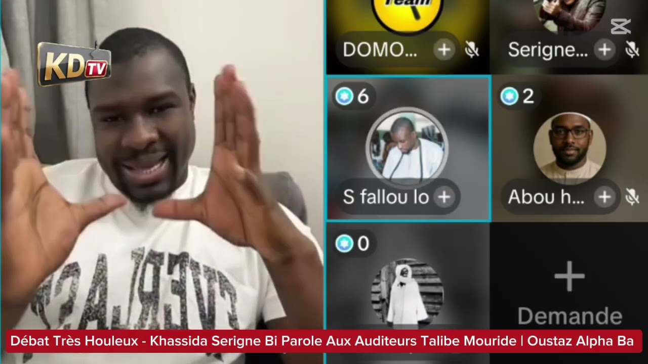 Débat Très Houleux - Khassida Seriñ Bi Parole Aux Auditeurs Talibe Mouride | Oustaz Alpha Ba 
