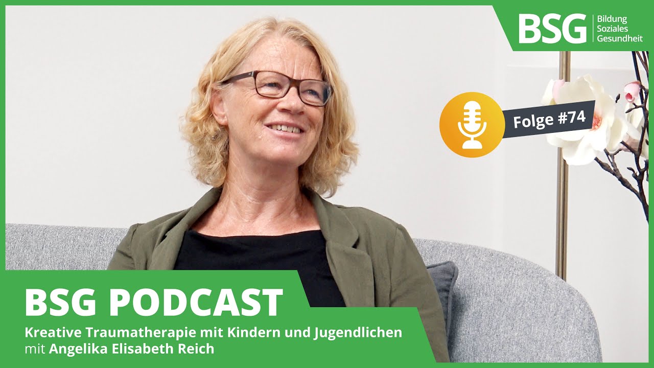 [Podcast] Kreative Traumatherapie mit Kindern und Jugendlichen - mit Angelika Reich