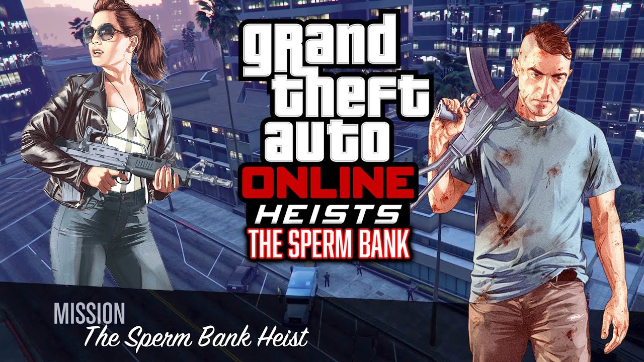 Ограбление банка спермы (GTA Online PS5)