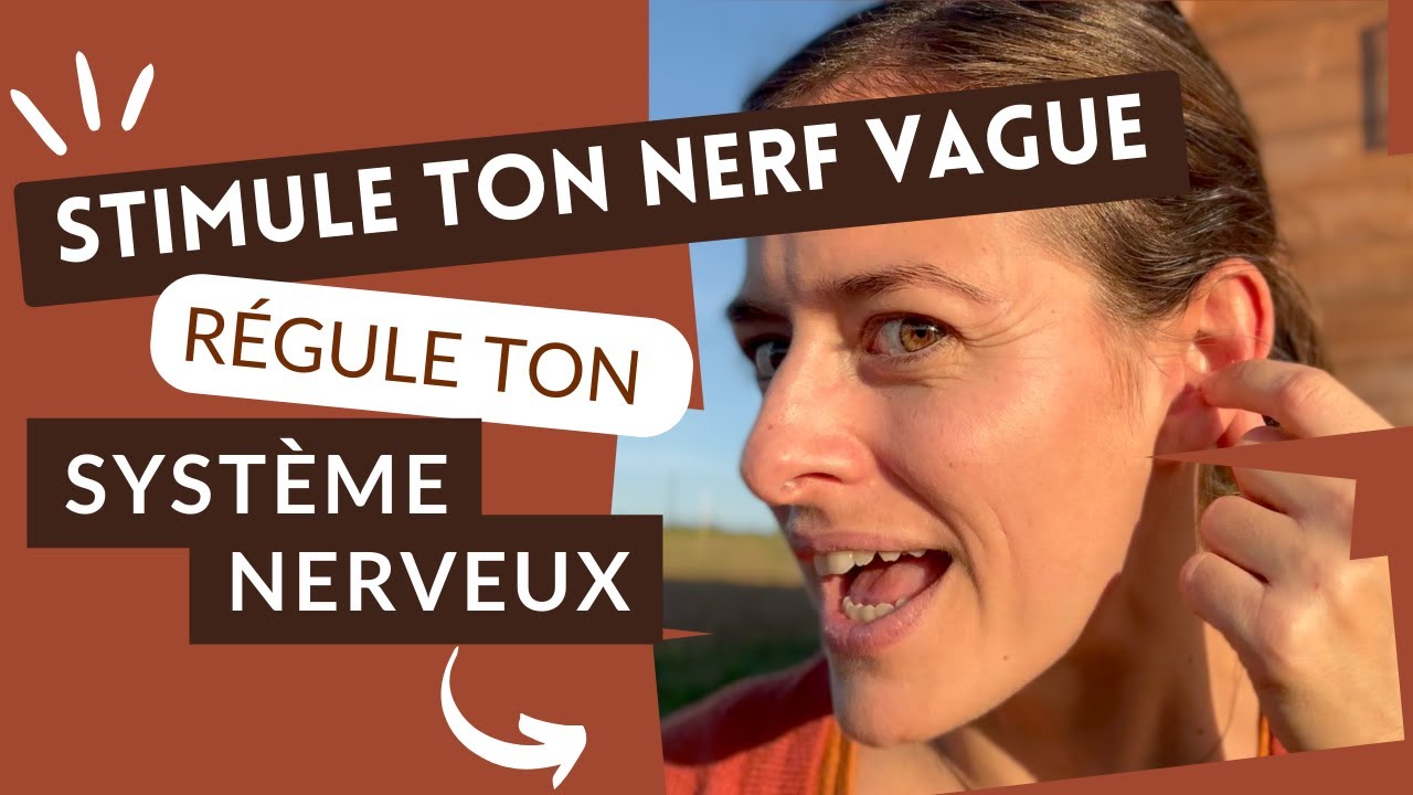 Stimulation du nerf vague | Acupression des oreilles pour apaiser ton système nerveux