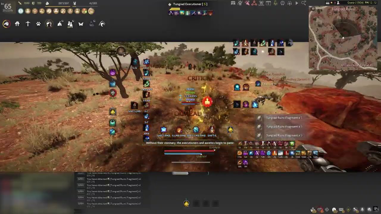 BDO | Succession Witch PVE Tungrad Ruins Grind