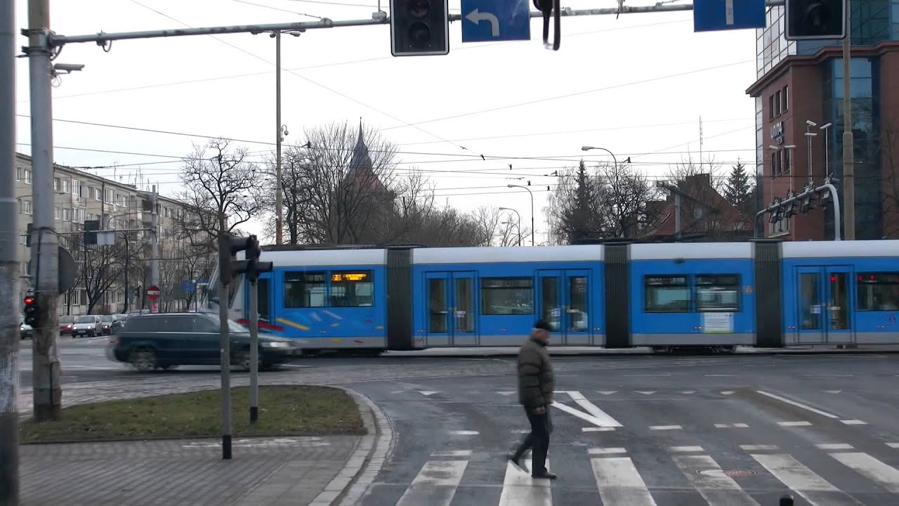 Trasa egzaminacyjna koło Dworca Głównego 3