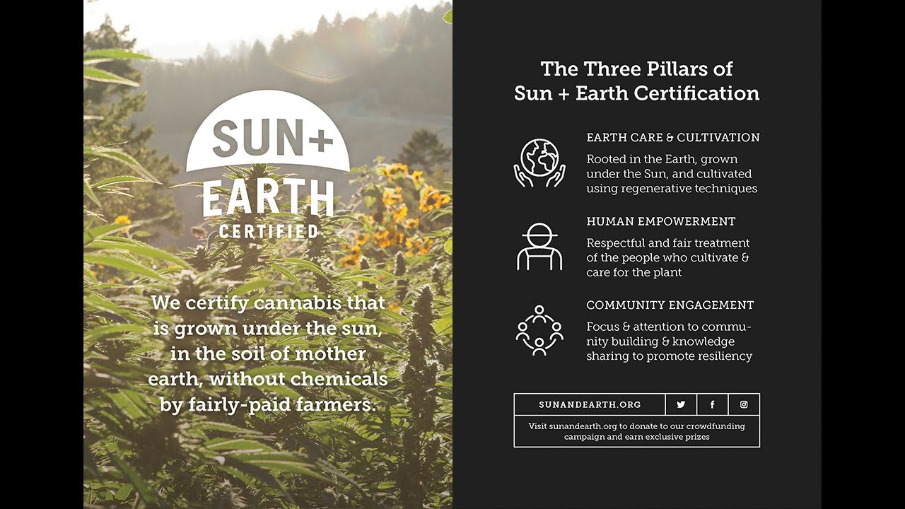 Meet Sun+Earth Certified - The Future is Regenerative Organic Cannabis