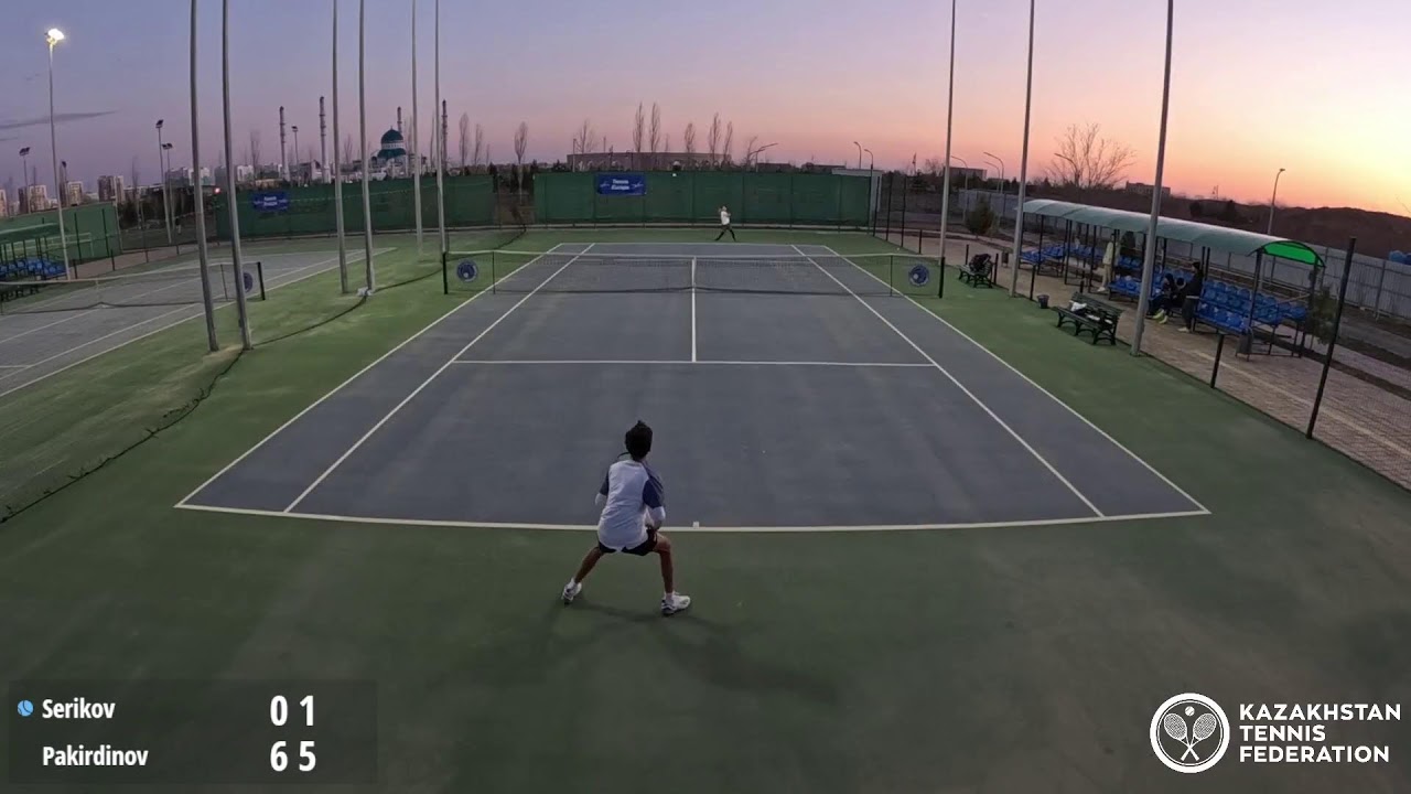 🎾 Корт №1 -  Tennis Europe 16&Under G3 Turkestan (16.03.2026)