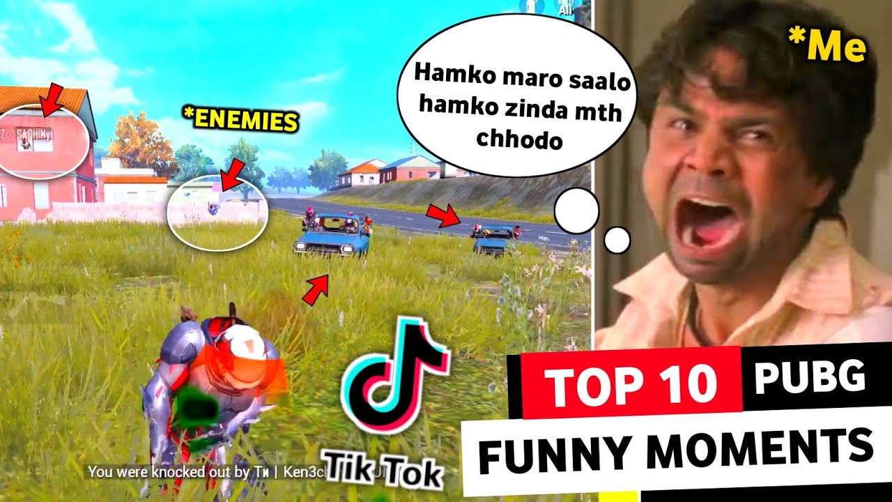 TOP 10 MOST FUNNIEST PUBG MOMENTS OF ALL TIME - ELECTRO ICE ZARD