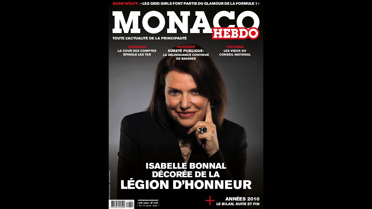 Sommaire vid&eacute;o Monaco Hebdo N&deg;1135