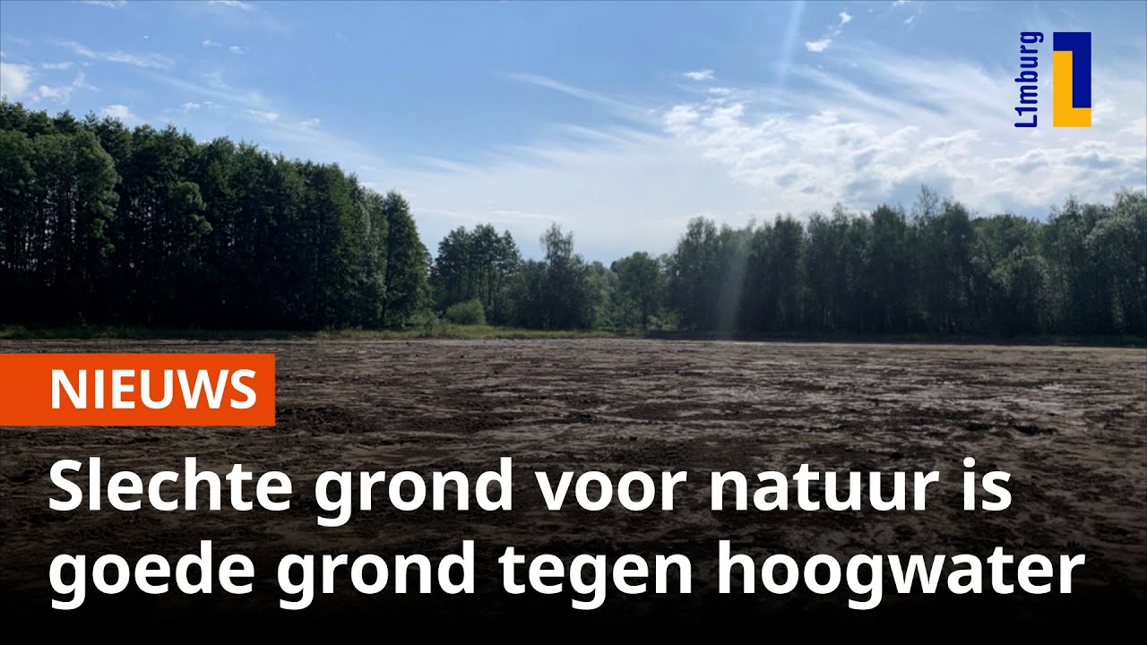 Slechte grond voor natuur is goede grond tegen hoogwater