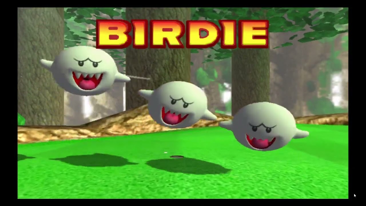 Mario Golf: Toadstool Tour - Congo Canopy - Heat 4 - Boo v Bowser v Waluigi v Birddo