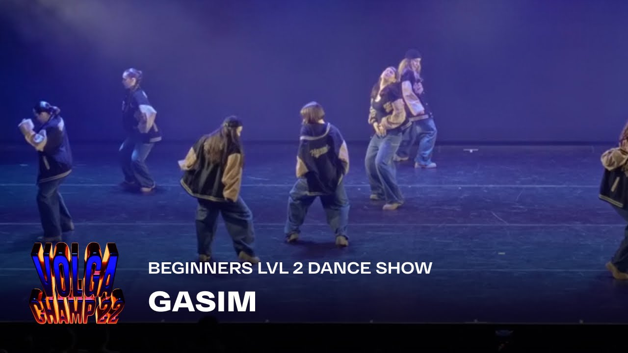 Volga Champ 22 | Beginners level 2 Dance Show | Gasim