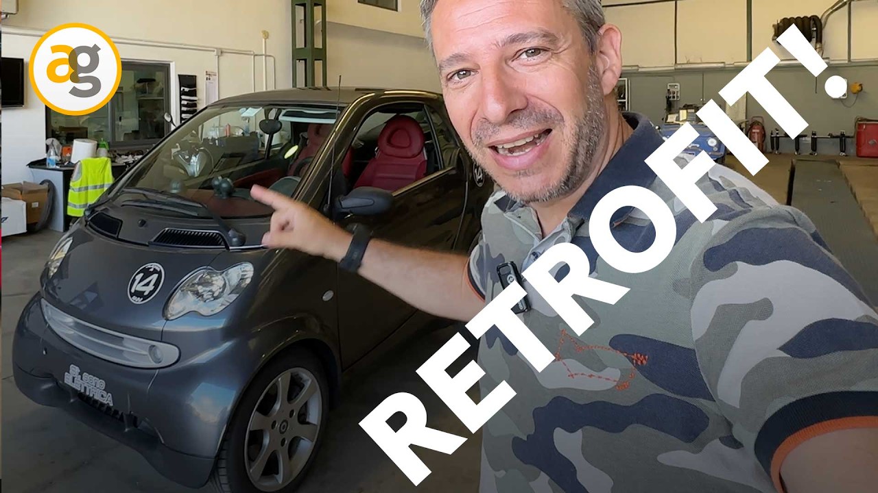 HO PROVATO la SMART ELETTRIFICATA con RETROFIT. Come TRASFORMARE VECCHIE AUTO e SCOOTER