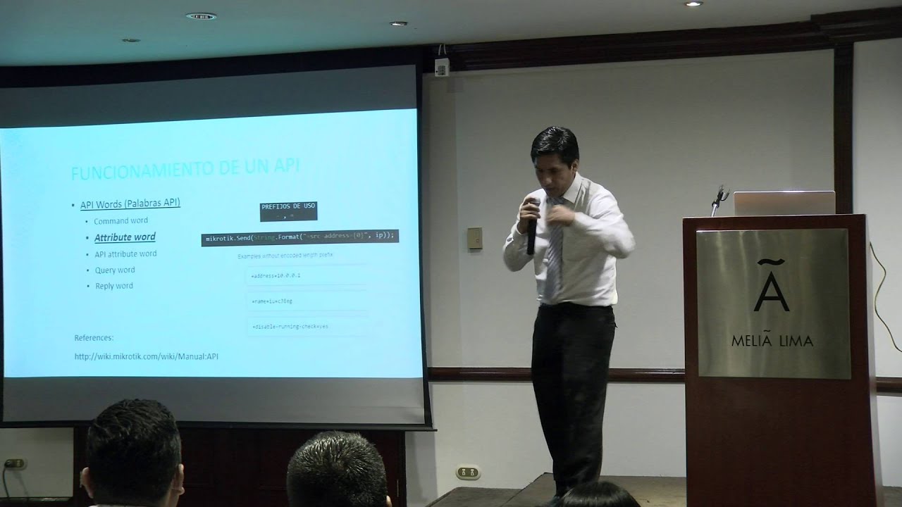 API de Mikrotik orientado a lenguaje de programación c#