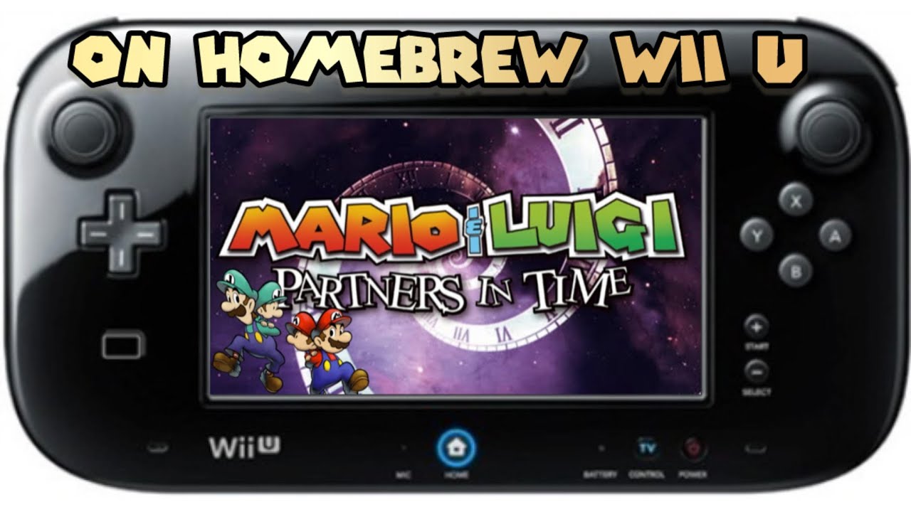 Mario &Luigi Partners In Time: Homebrew Wii U Live Stream