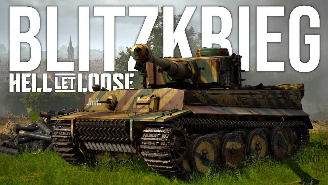 Hell Let Loose - When Your Tiger Tank Leads The Charge Gameplay
