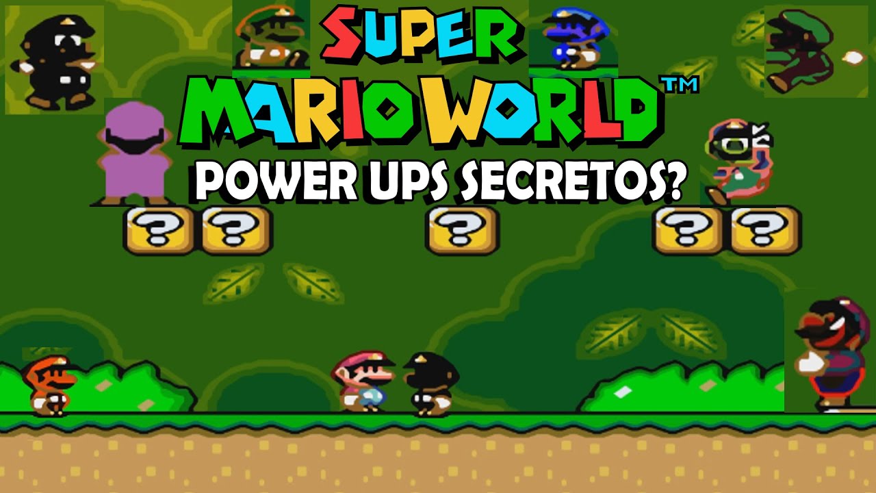 Explorando os Power Ups Desconhecidos no Super Mario World
