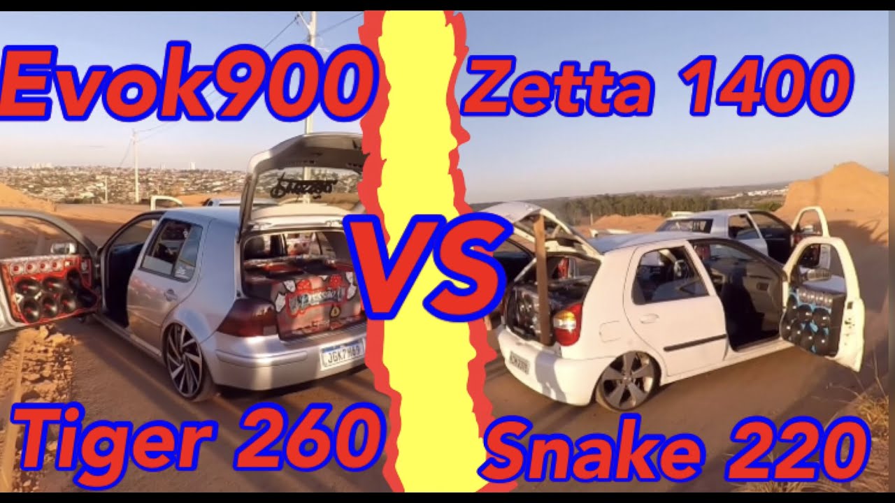 EVOK DE 900 VS ZETTA de 1400 **BATALHA DE GIGANTES ** — Xodo do Nelio