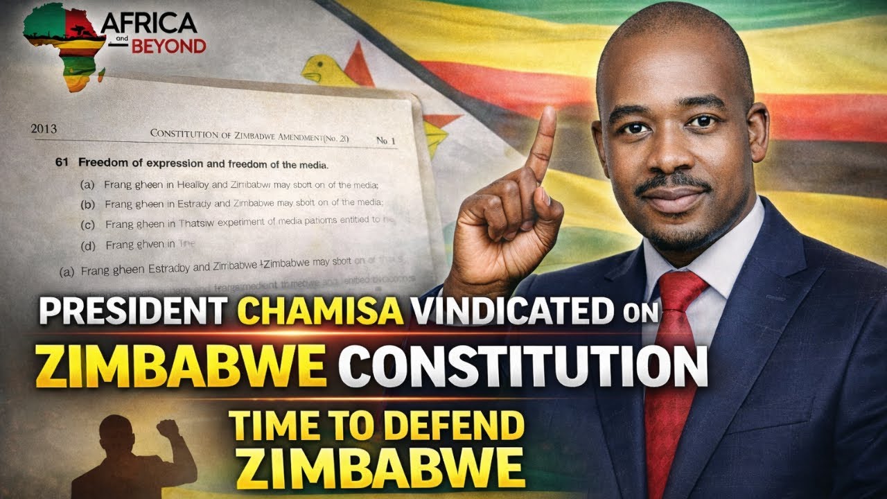 PRESIDENT CHAMISA SET TO DEFEND ZIMBABWE AS MNANGAGWA TURN ROGUE