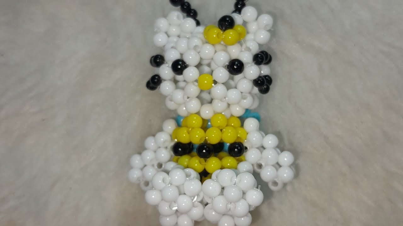 Hello Kitty abelhinha de miçangas