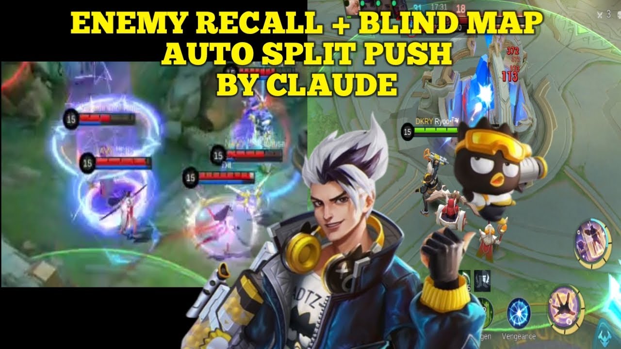 CLAUDE GAMEPLAY | THE ENEMY RECAL - RECAL BUT I WIN - MLBB