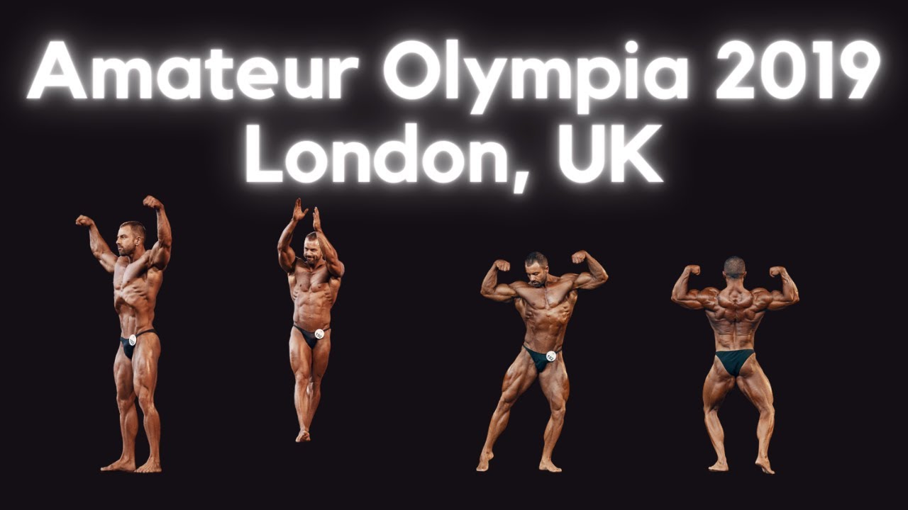 Bodybuilding competition | Amateur Olympia 2019 London, UK