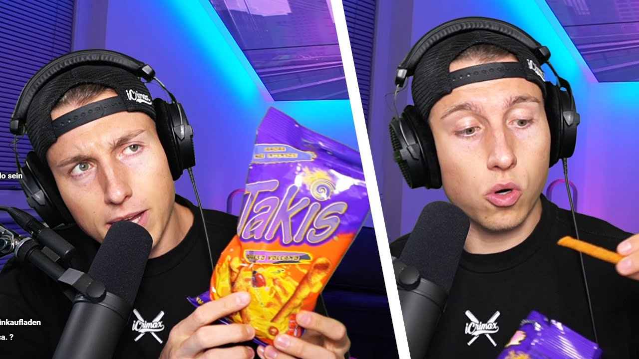 iCrimax PROBIERT TAKIS und LEAKT neue SHIRTS