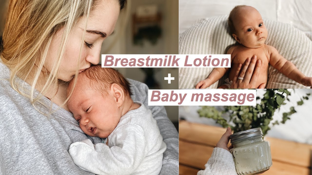 DAY IN THE LIFE // DIY Breastmilk Lotion, Baby Massage, & Corona Craziness