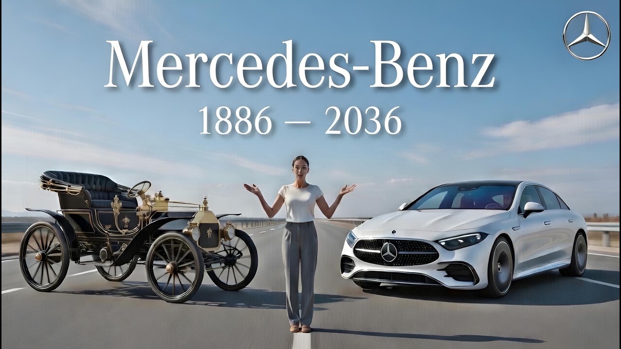 Mercedes-Benz Evolution 1886–2026 | Complete Car History 🚘