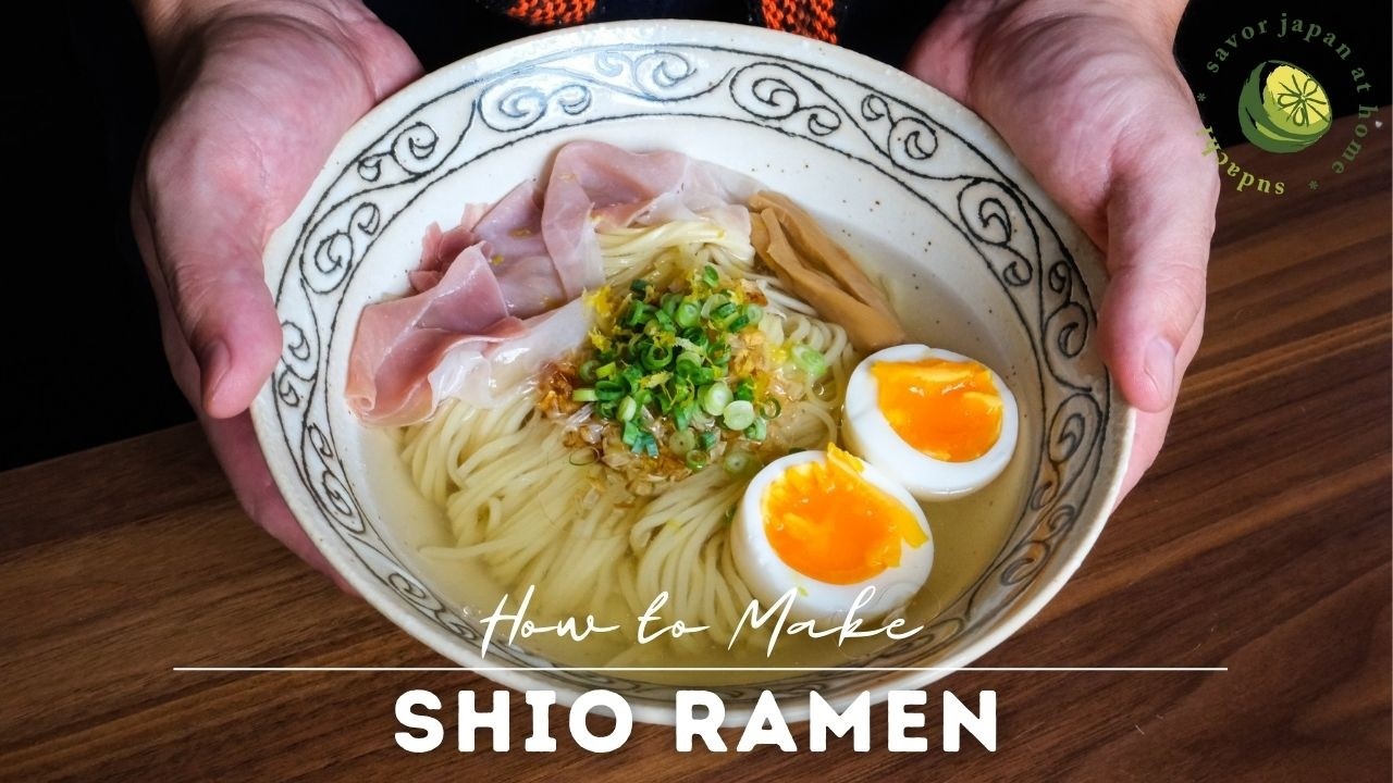 How to Make Shio Ramen at Home (Light & Flavorful)