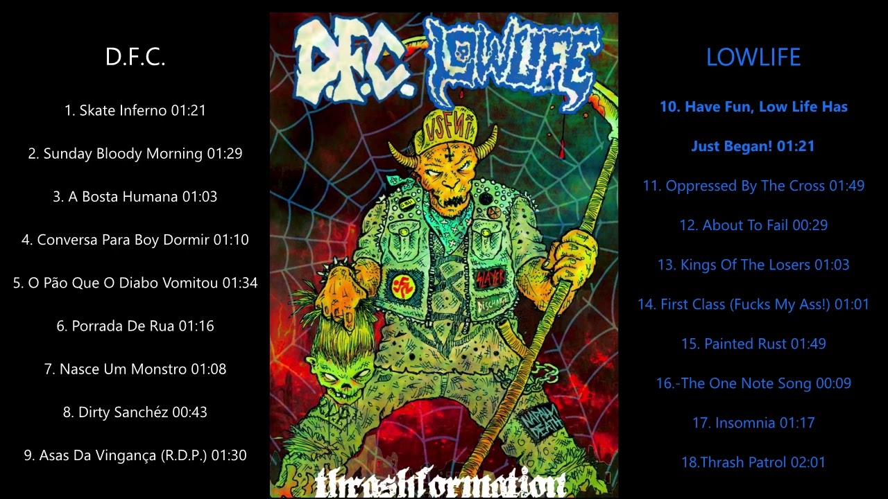 D​.​F​.​C. / LOWLIFE - Thrashformation (Thrashcore Split 2023)