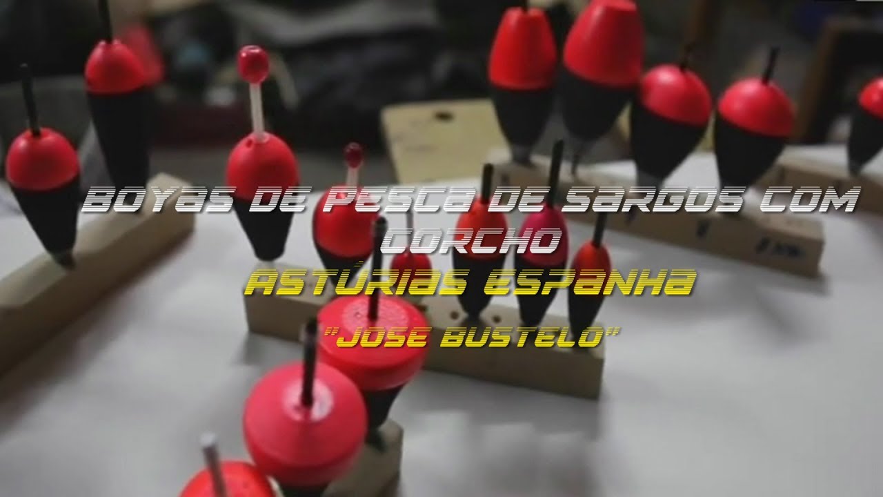 Boyas de Pesca de Sargos, com Corcho Astùrias Espanha 2017 HD
