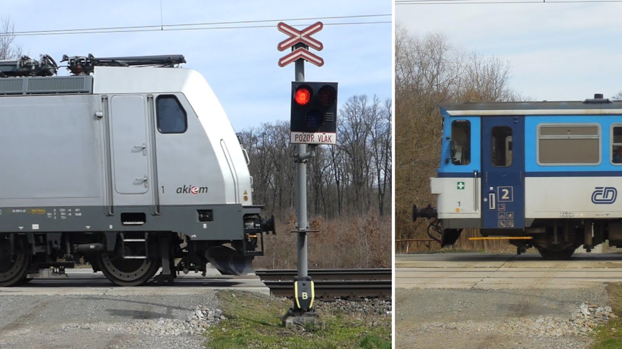 Železniční přejezd Lanžhot - 17.3.2019