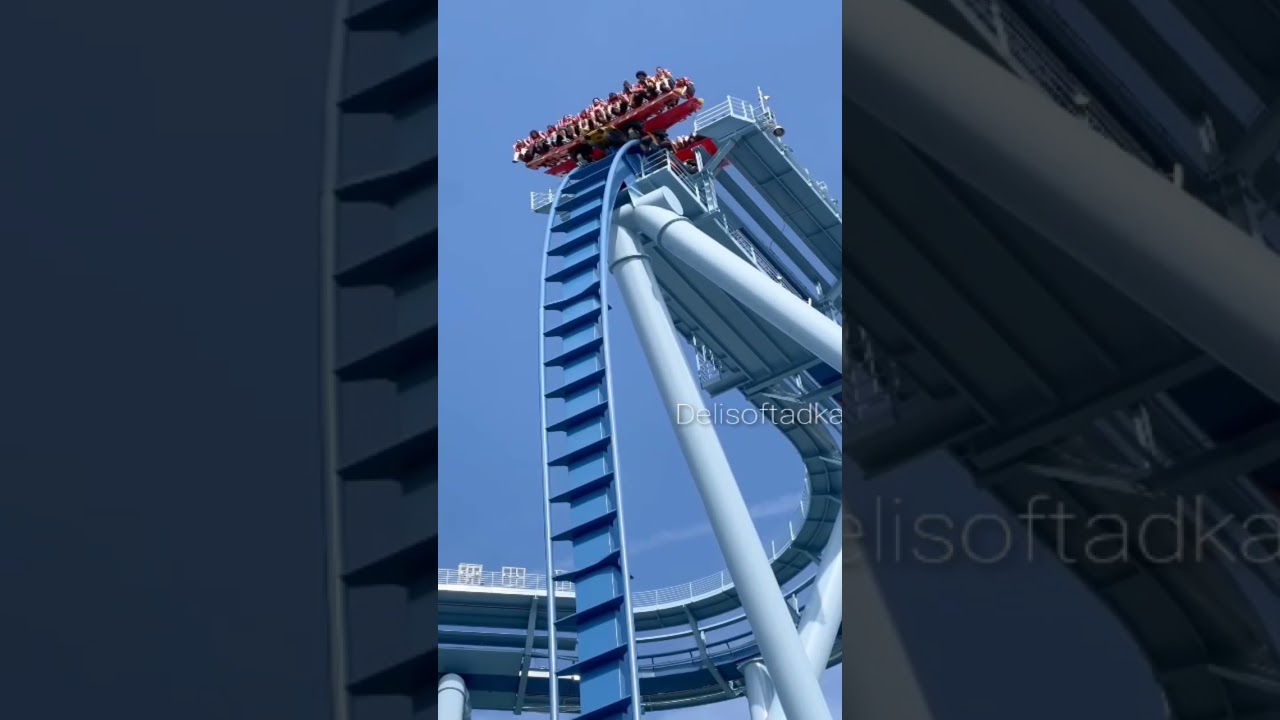 Sooraj Dooba hai 🥰Does this Roolar coaster     Drop scare you #shorts #trending