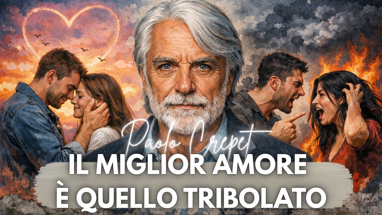 PAOLO CREPET - L'AMORE MIGLIORE È QUELLO TRIBOLATO, QUELLO SCOMODISSIMO!