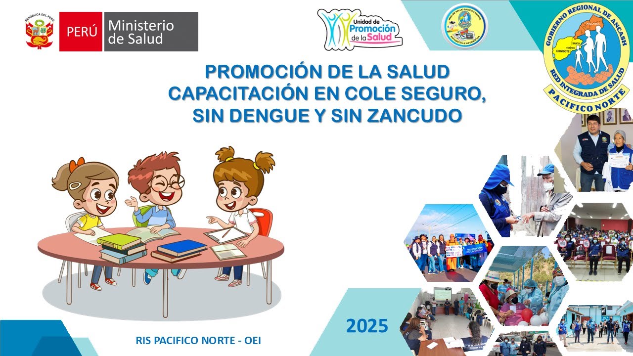 DPROM - CAPACITACIÓN EN COLE SEGURO,SIN DENGUE Y SIN ZANCUDO