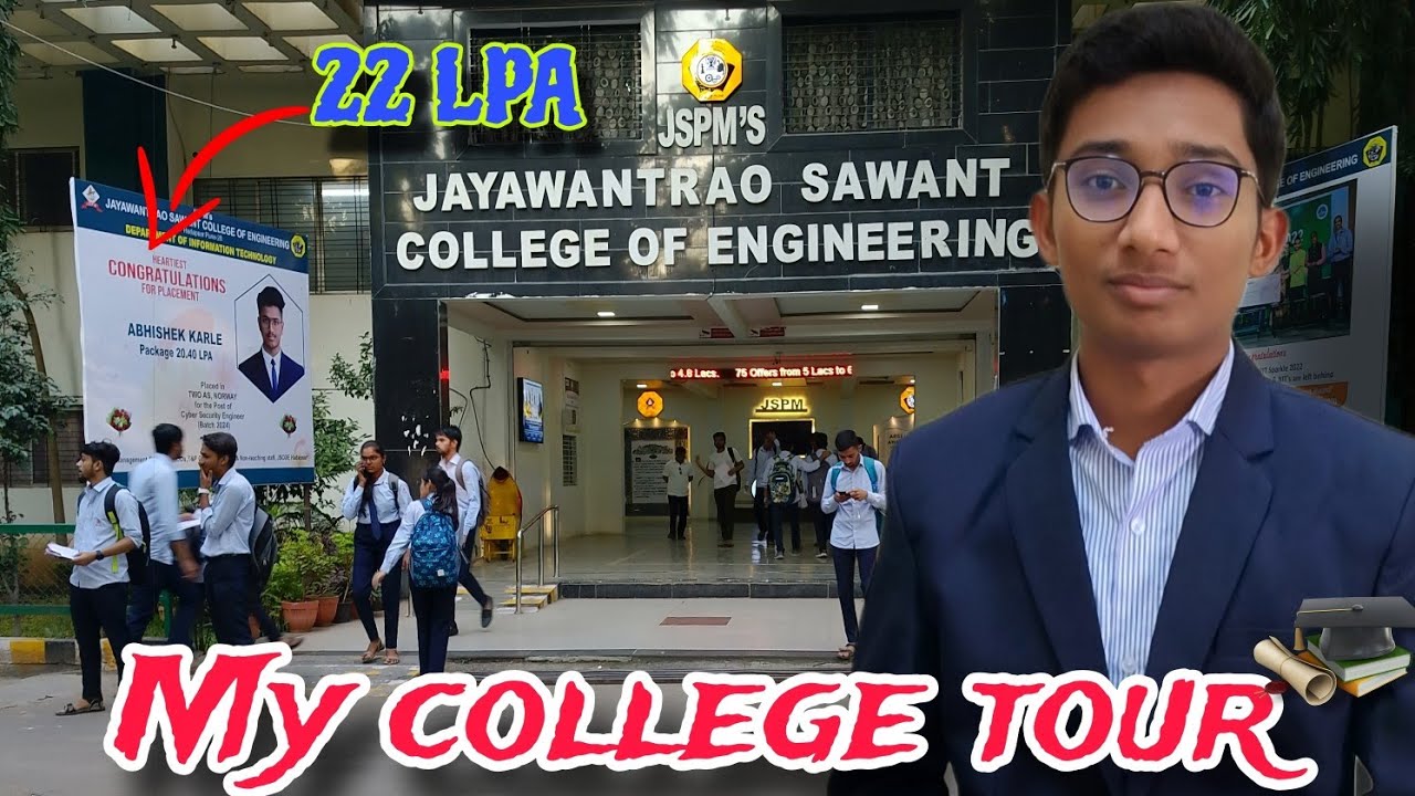 Jaywantrao sawant college of engineering pune Campus Tour #jspm #jspm_college