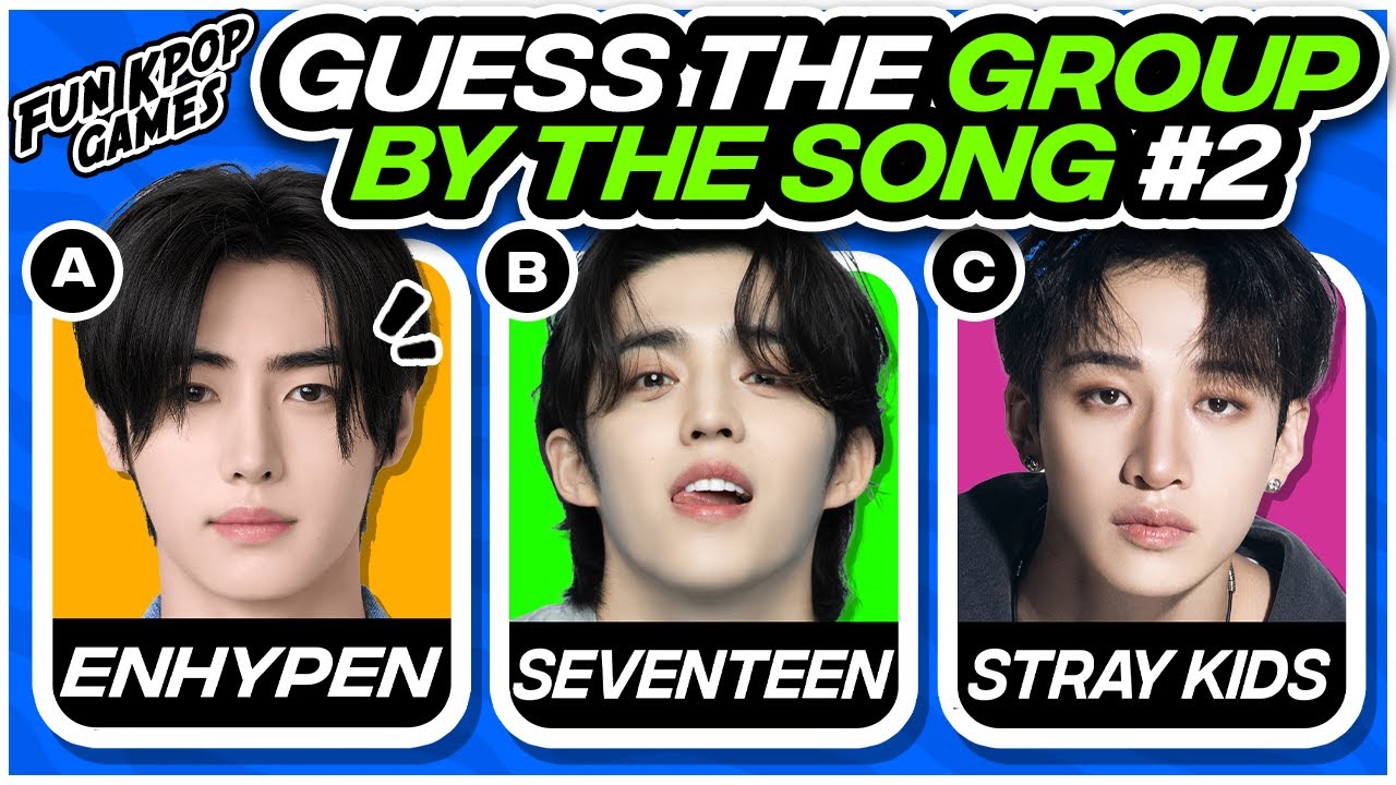 GUESS THE KPOP GROUP BY THE SONG #2 [MULTIPLE CHOICE] - FUN KPOP GAMES 2023