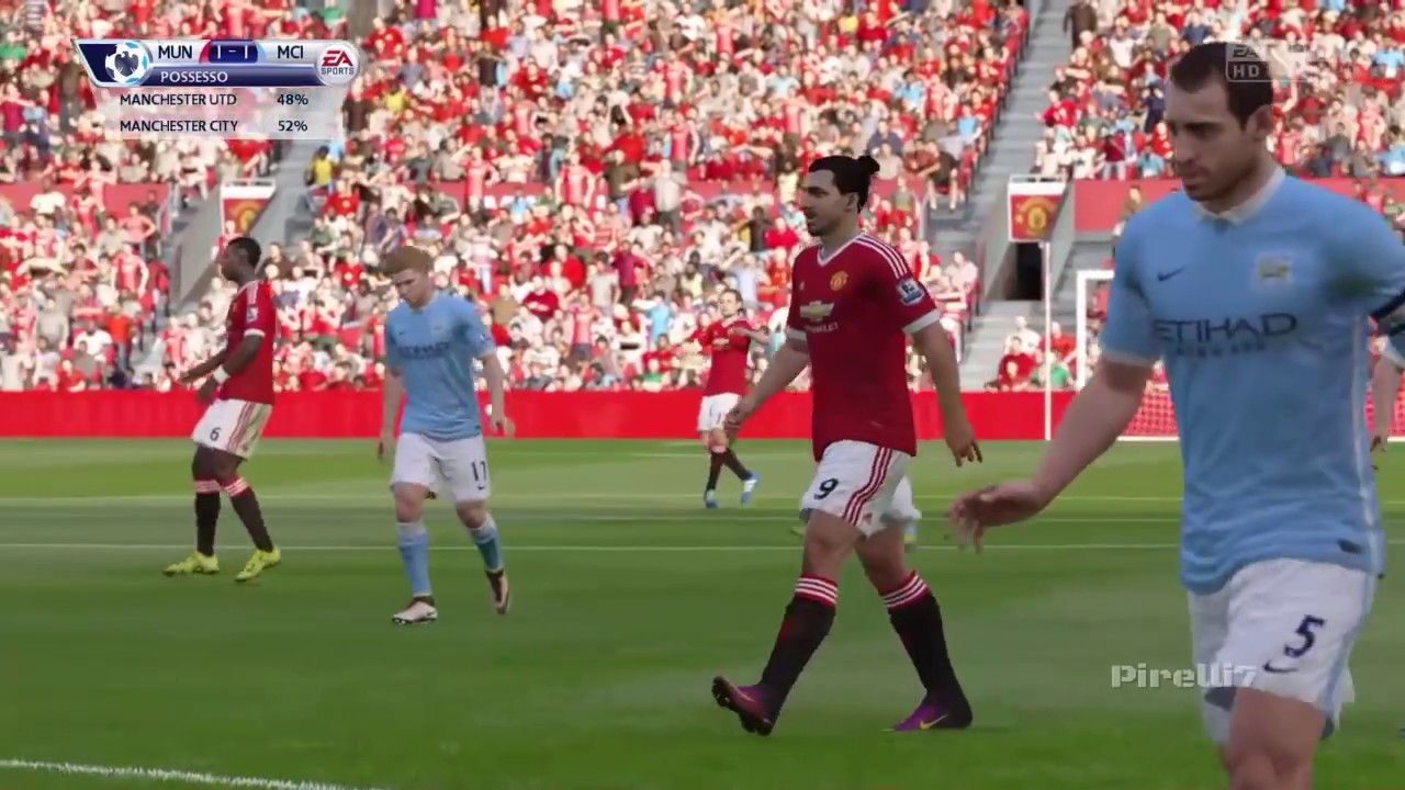 FIFA 16 Predicts: Manchester United vs Manchester City | Legendary difficulty - by Pirelli7