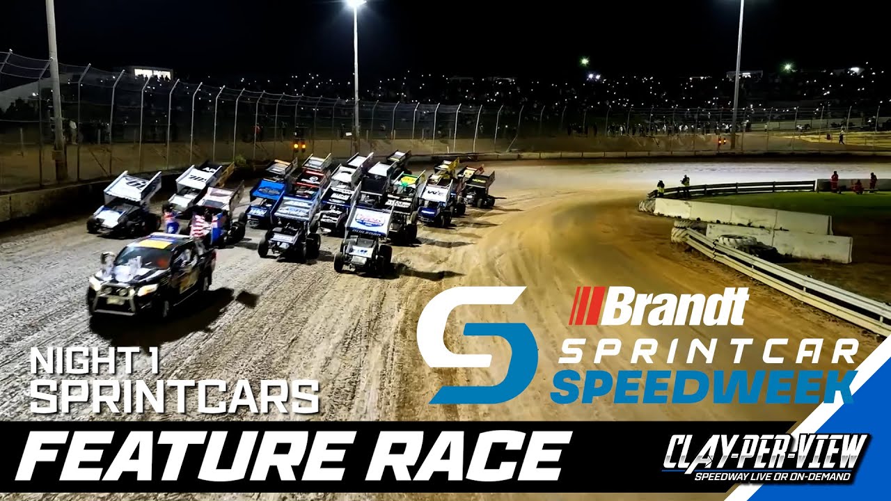 Гонки на спринтерских автомобилях | Brandt Speedweek - Мюррей-Бридж - 26 декабря 2025 г. | Clay-P...