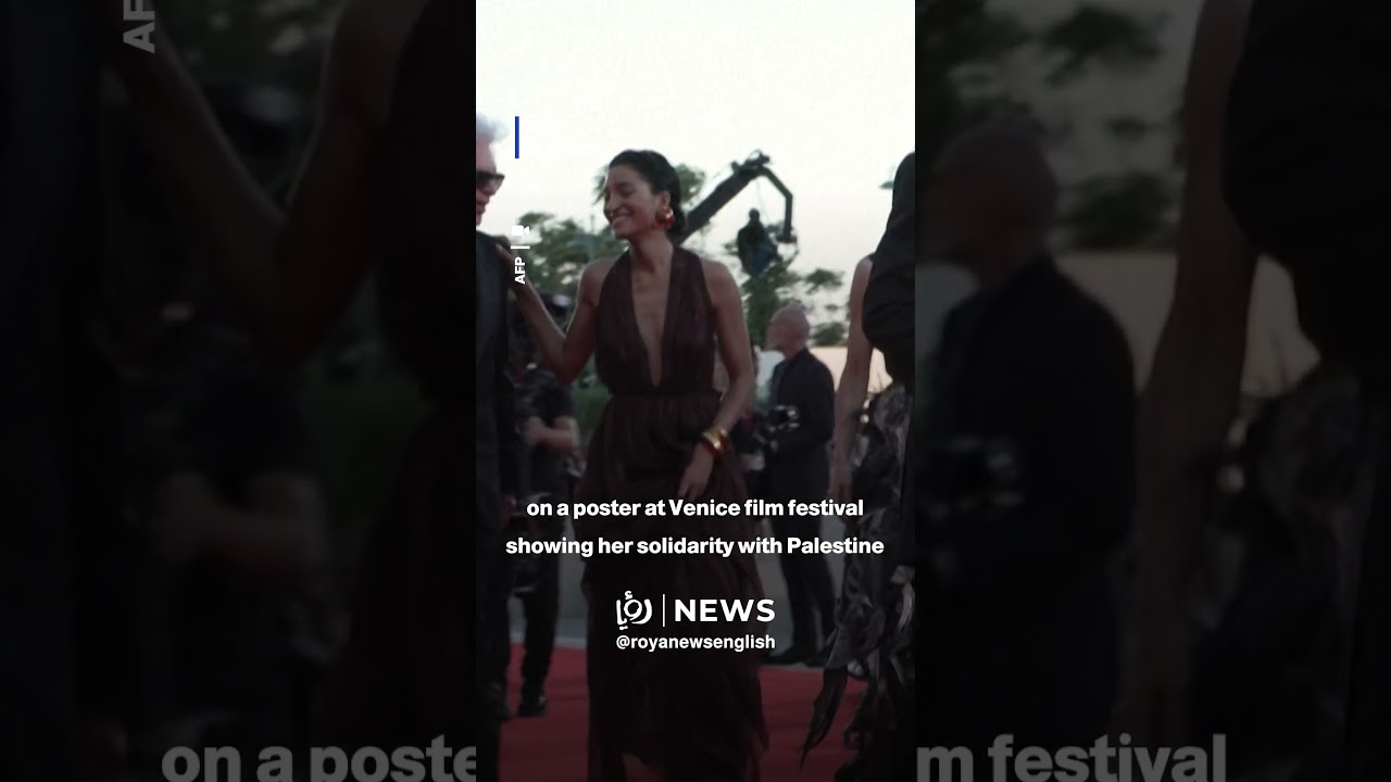 Actress Indya Moore writes &ldquo;Stop the Genocide&rdquo; at Venice film festival