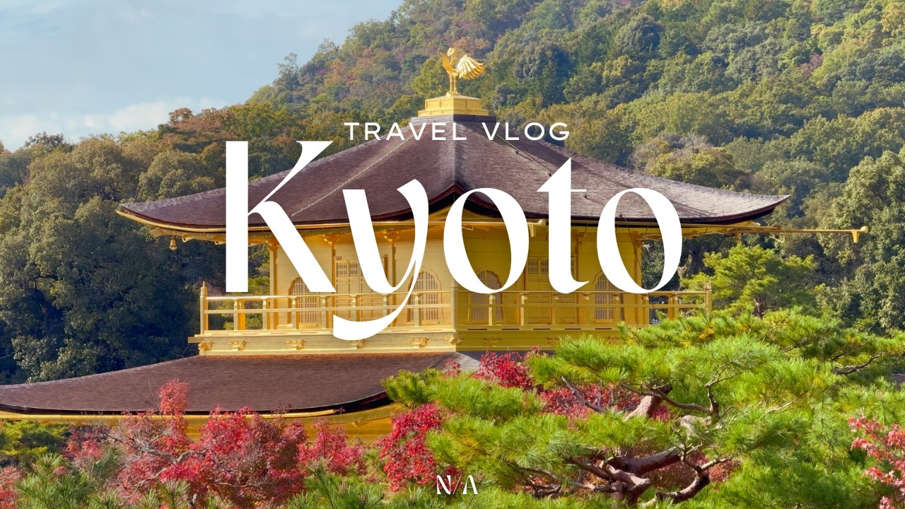 Kyoto Autumn Vlog 🇯🇵 Red Leaves at Kinkaku-ji, Kyoto University, Cozy Café + Gion Unagi Feast