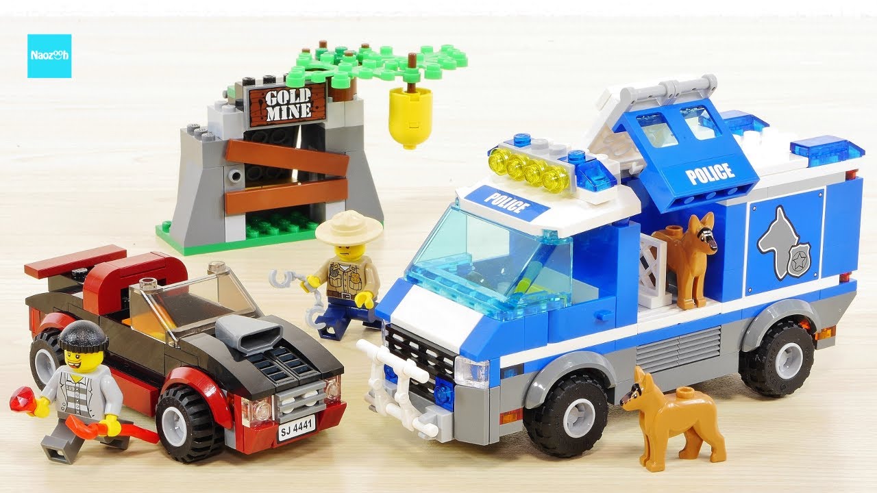 レゴ シティ フォレストポリス ドッグワゴン 4441 ／ LEGO City Police Dog Van Speed Build & Review