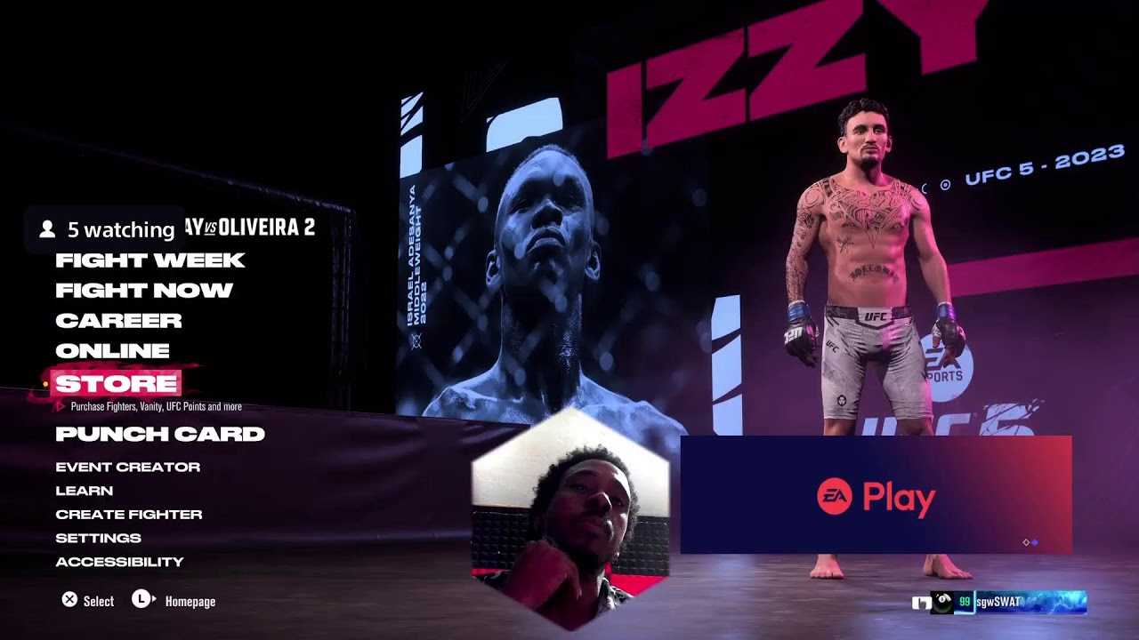 BACK TO CLAIM HEADS UFC 5 LIVESTREAM