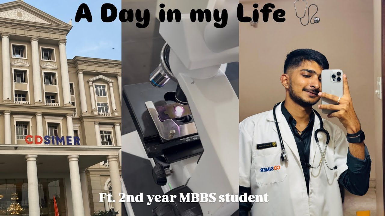 A day in my life | 2nd year MBBS Student | CDSIMER | Dr Chandramma Dayananda Sagar Medical College|