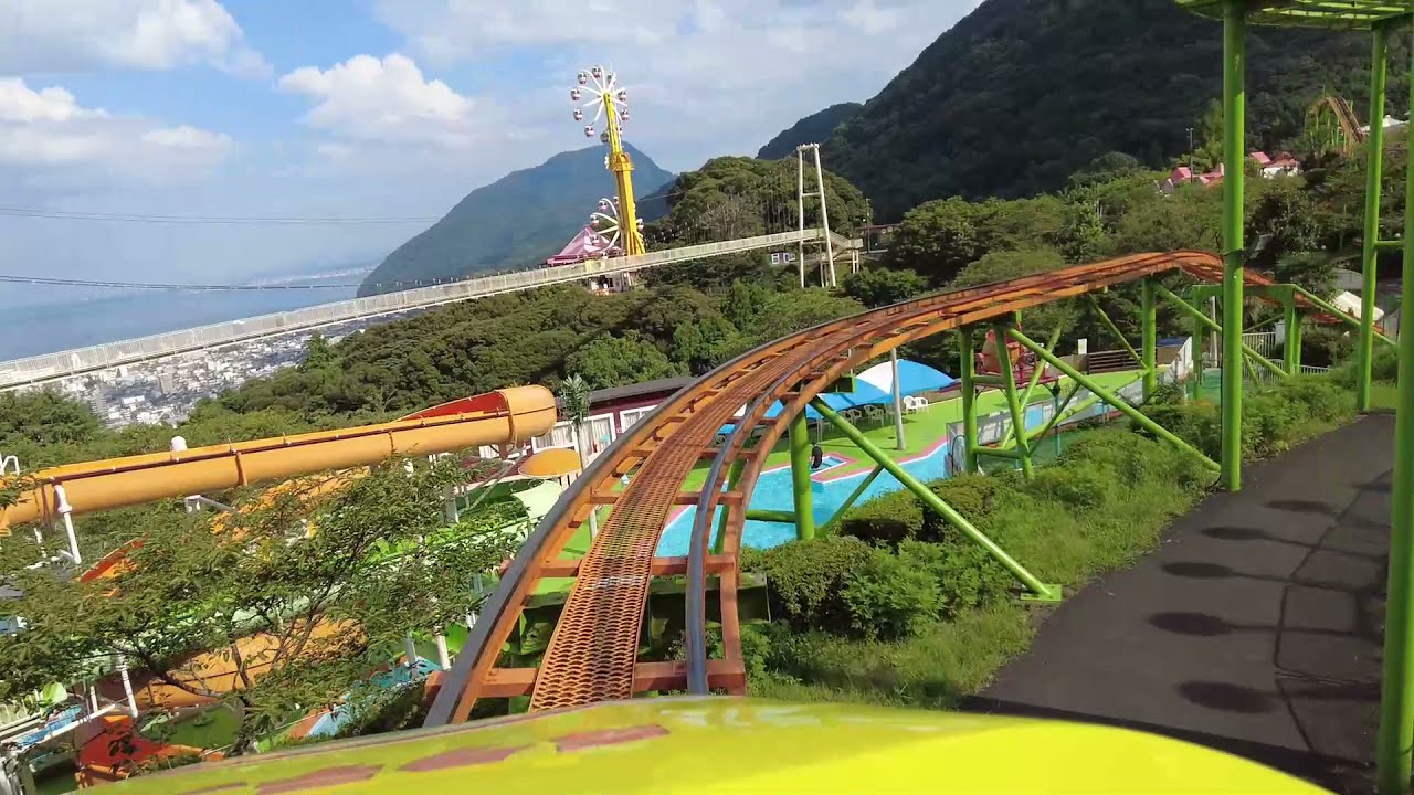 一周470m 昭和レトロなジェットコースター | 別府ラクテンチ