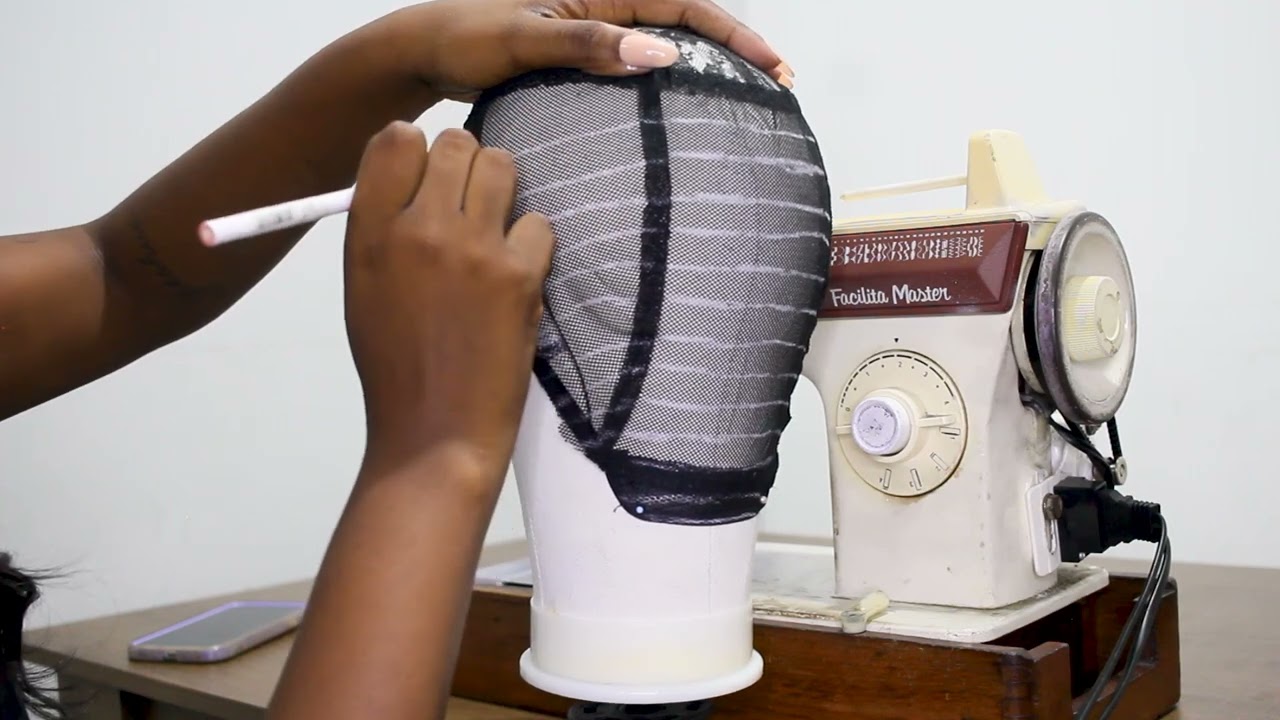 Método de como fazer uma wig cacheada