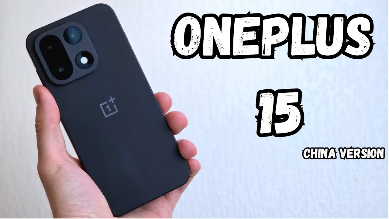 Подробный обзор OnePlus 15 - действительно топ?
