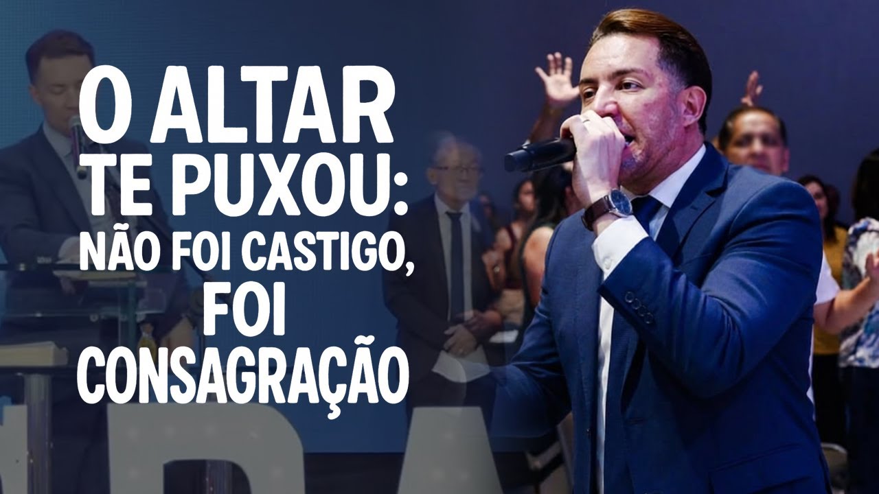 Pr. Gilmar Fiuza: Josu&eacute; 9:22 - O Altar Te Puxou: N&atilde;o Foi Castigo, Foi Consagra&ccedil;&atilde;o