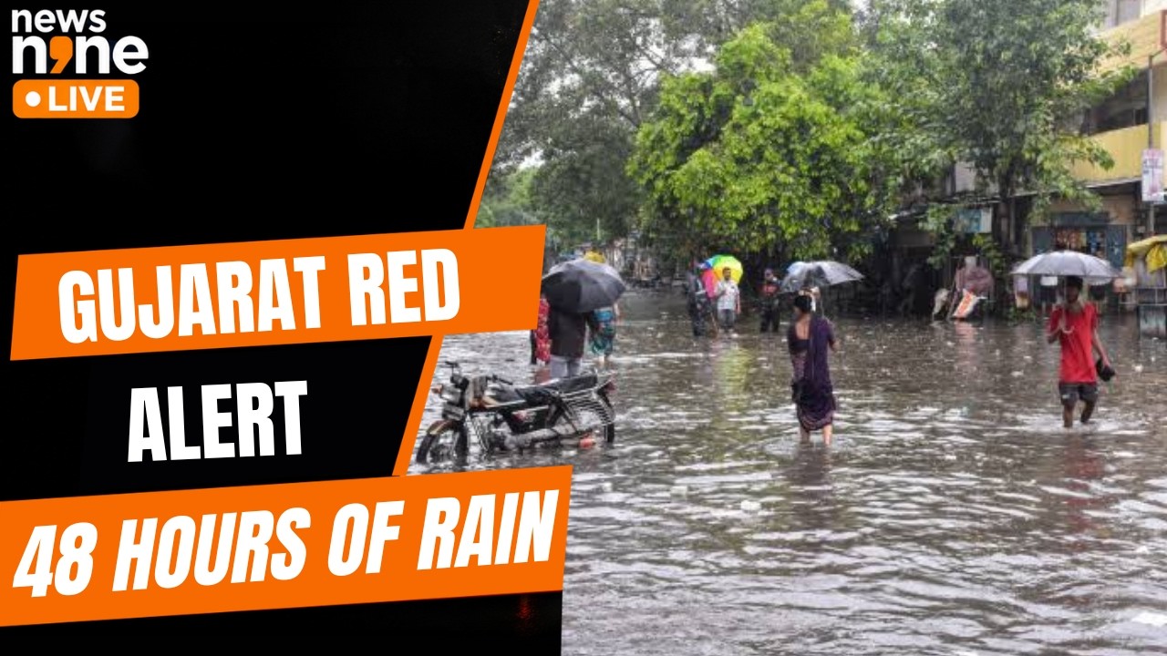 Gujarat On Red Alert As IMD Warns Of Extremely Heavy Rainfall | News9
